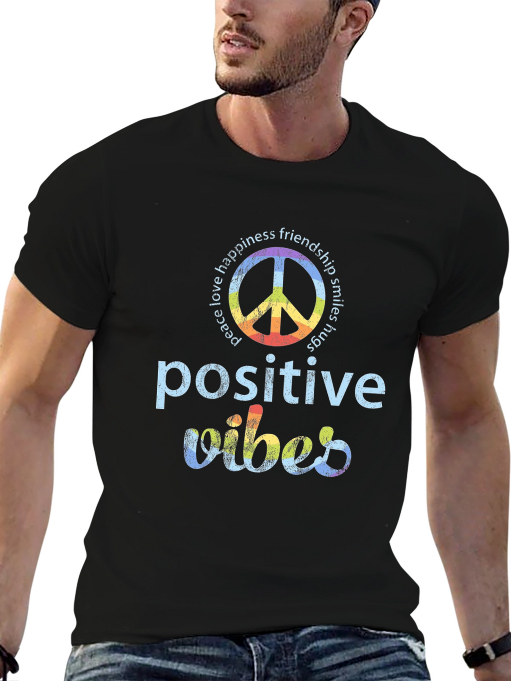 Positive Vibes Graphic Tee