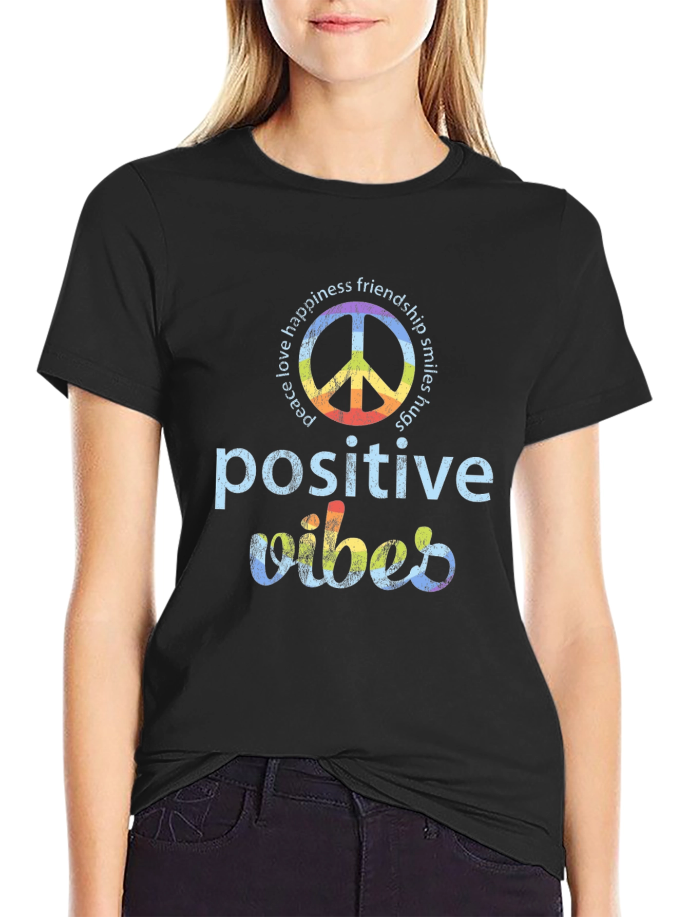 Positive Vibes Graphic Tee