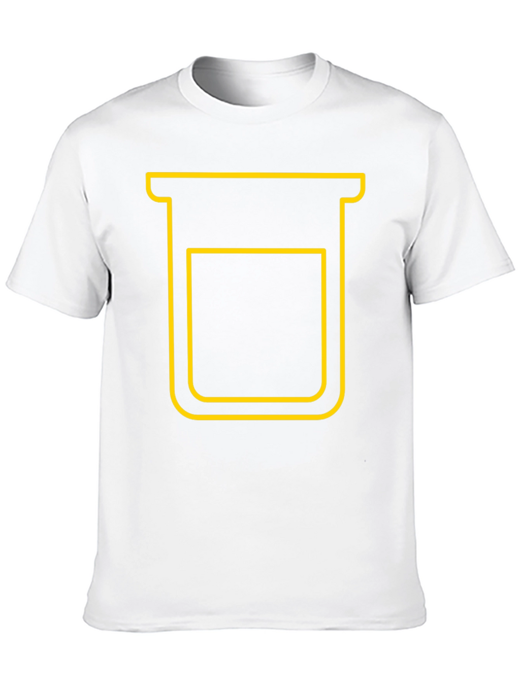 Lab Beaker Graphic T-Shirt - Science Geek Chic