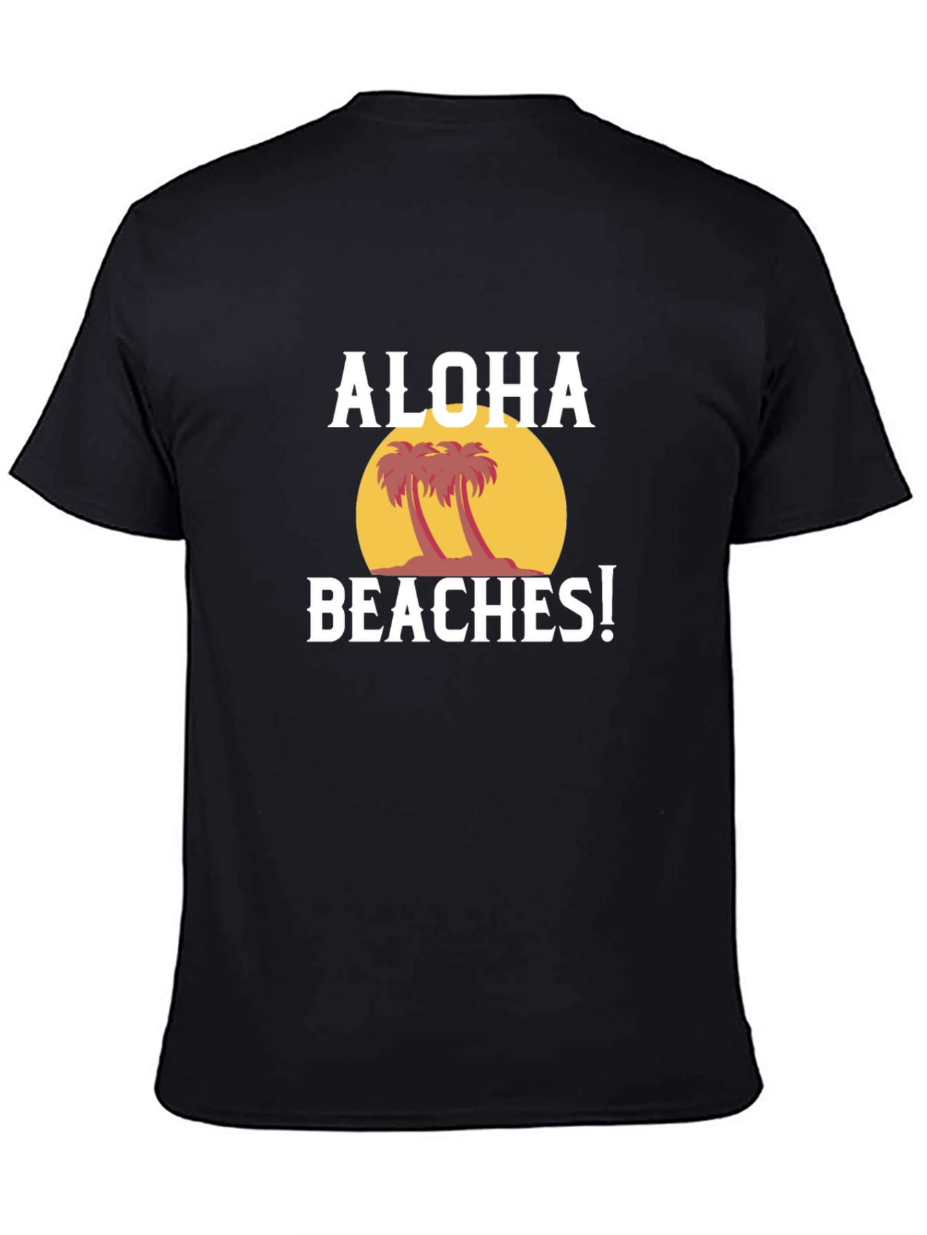 Aloha Beaches Graphic Tee - Tropical Summer Vibes!