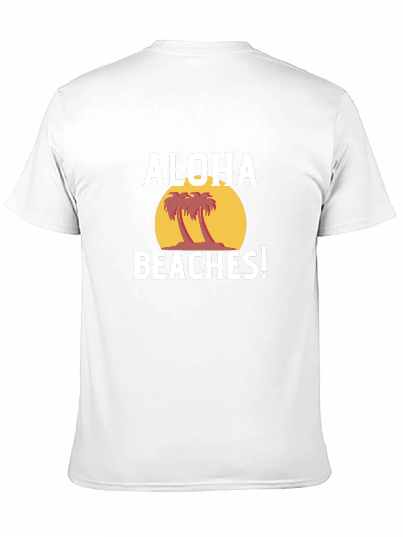 Aloha Beaches Graphic Tee - Tropical Summer Vibes!