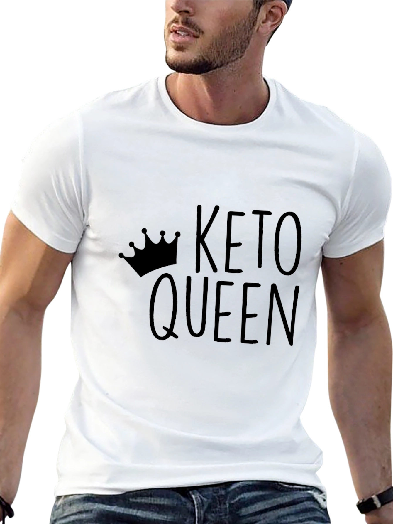 Keto Queen Black Graphic Tee