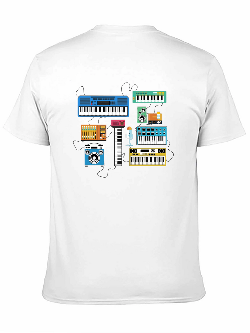 Synth & Music Lover Graphic Tee