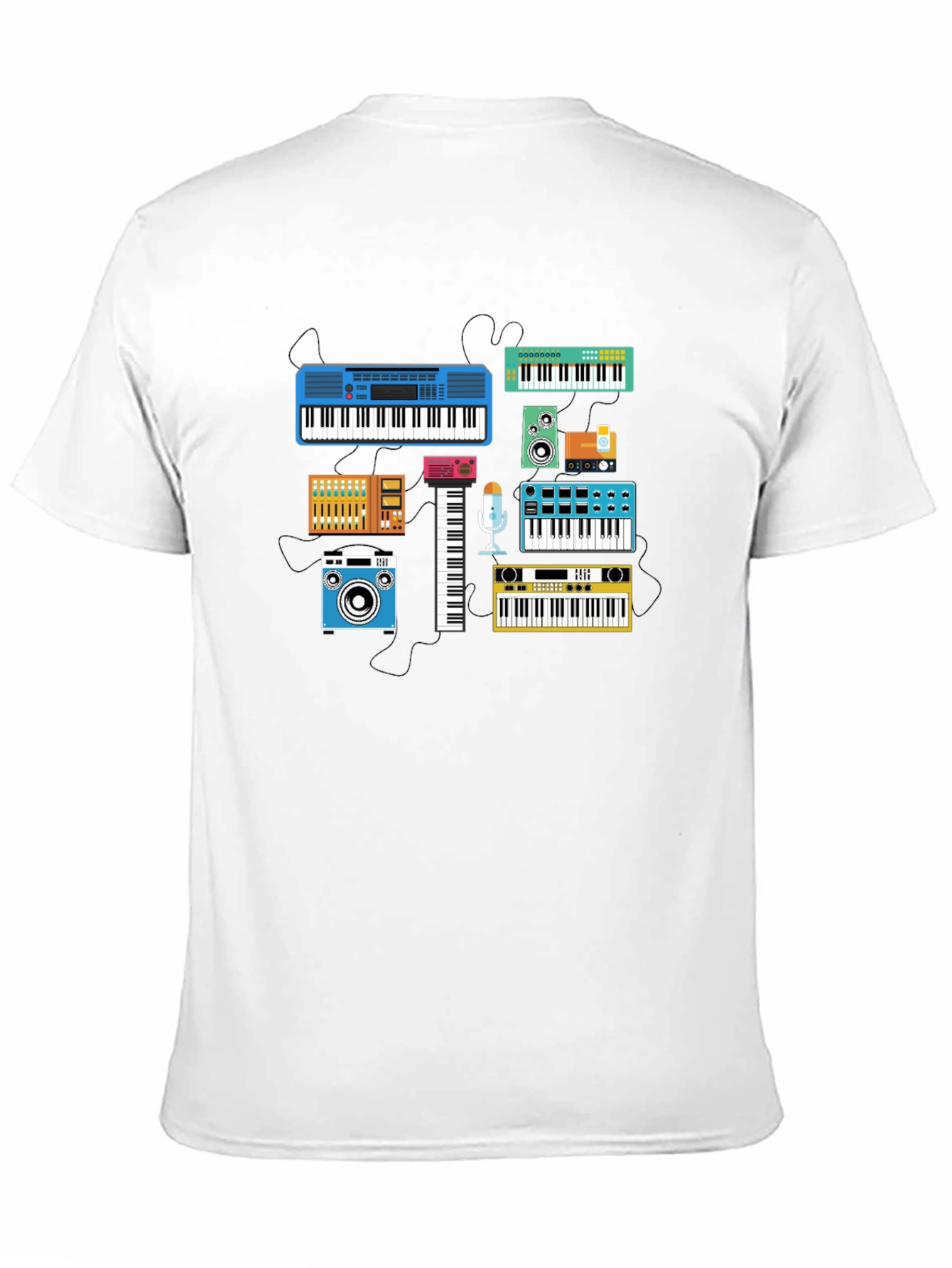 Synth & Music Lover Graphic Tee