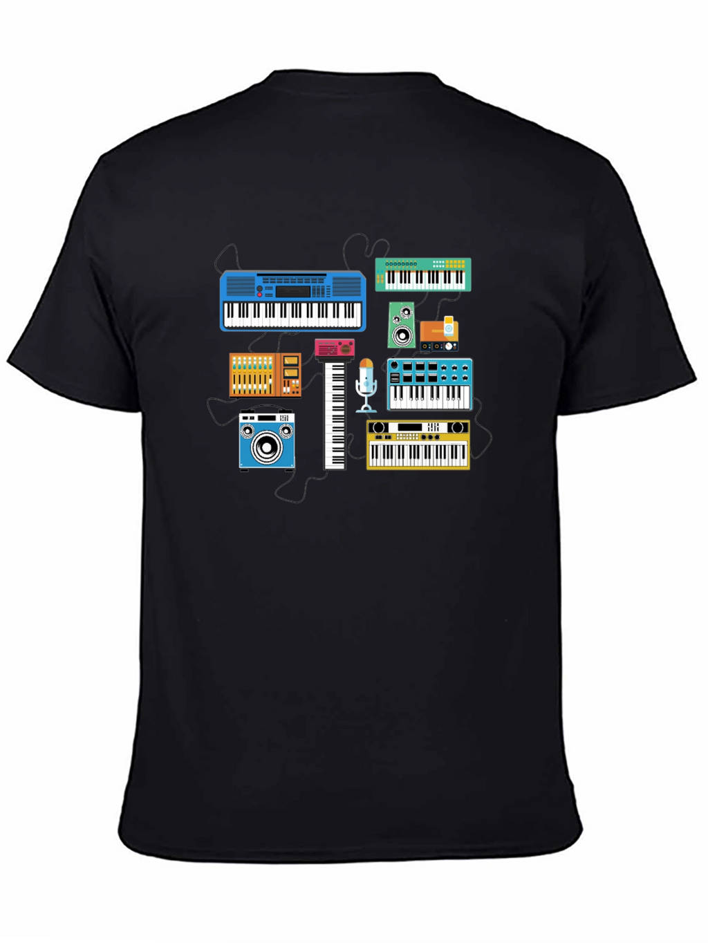 Synth & Music Lover Graphic Tee