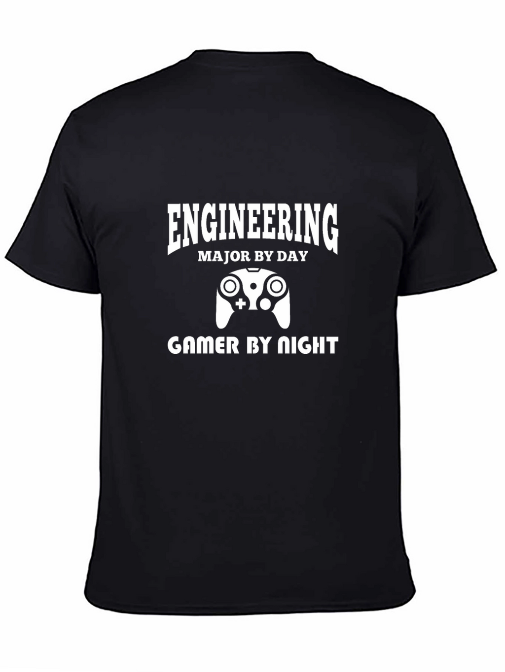 Engineering Major Gamer T-Shirt - Black