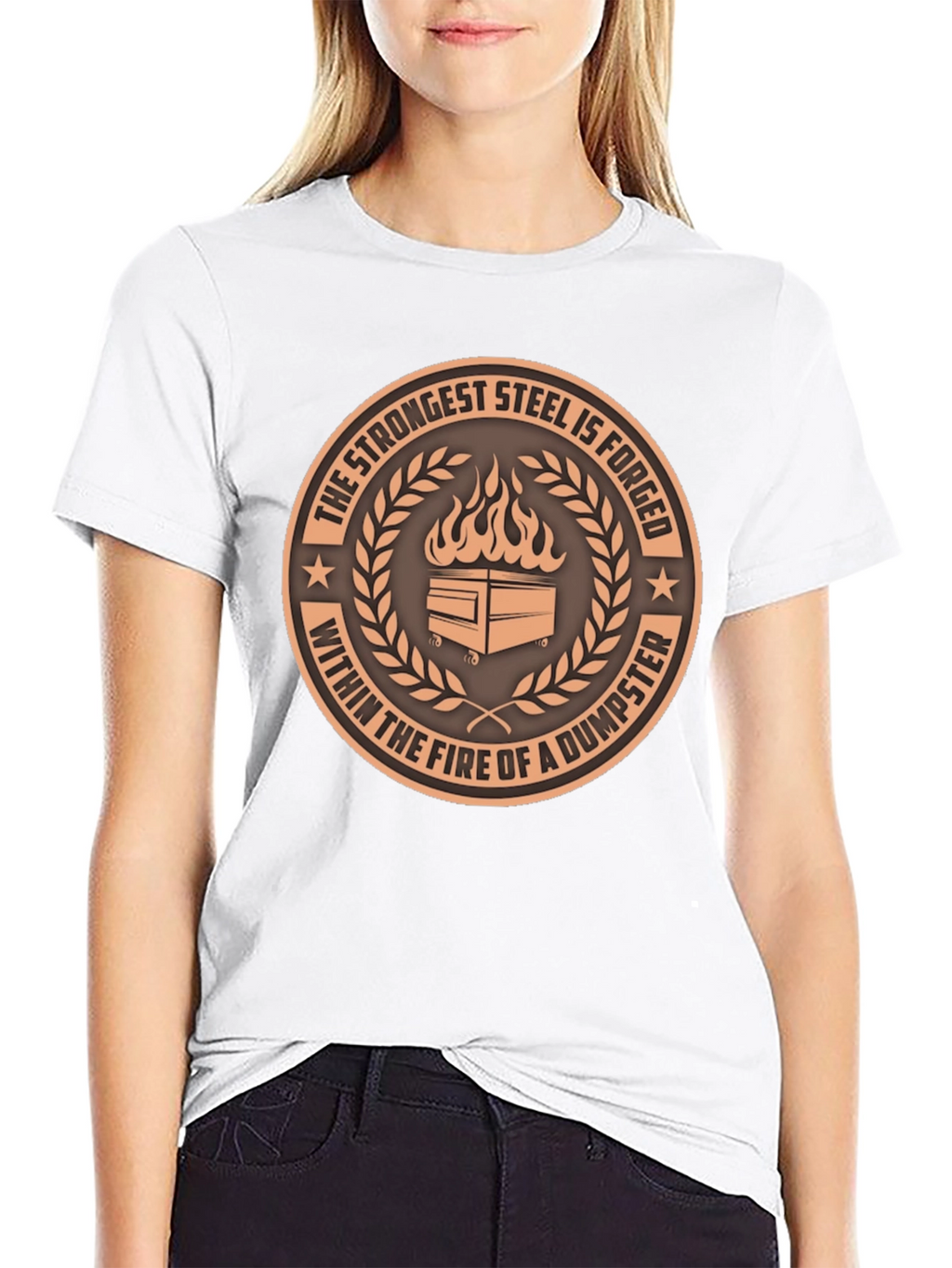 Strongest Steel Dumpster Fire T-Shirt