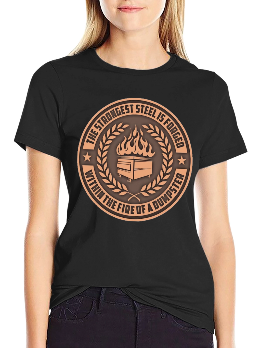 Strongest Steel Dumpster Fire T-Shirt
