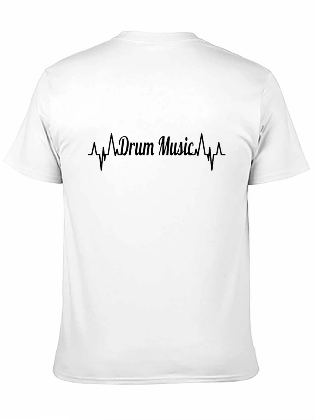 Drum Music Heartbeat Graphic Tee