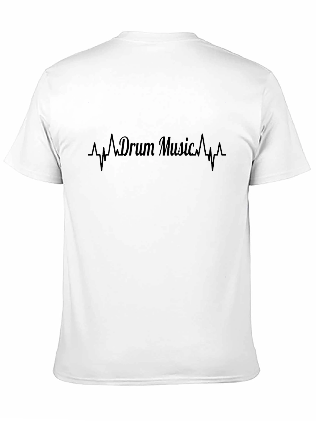 Drum Music Heartbeat Graphic Tee