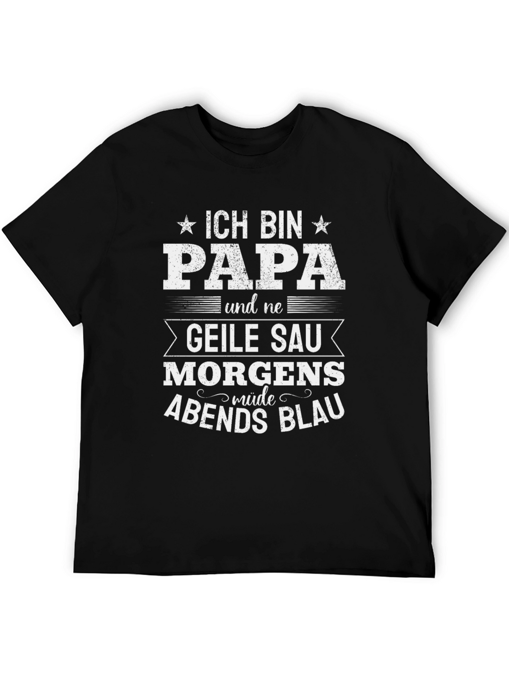 Funny German Dad T-Shirt - Ich Bin Papa