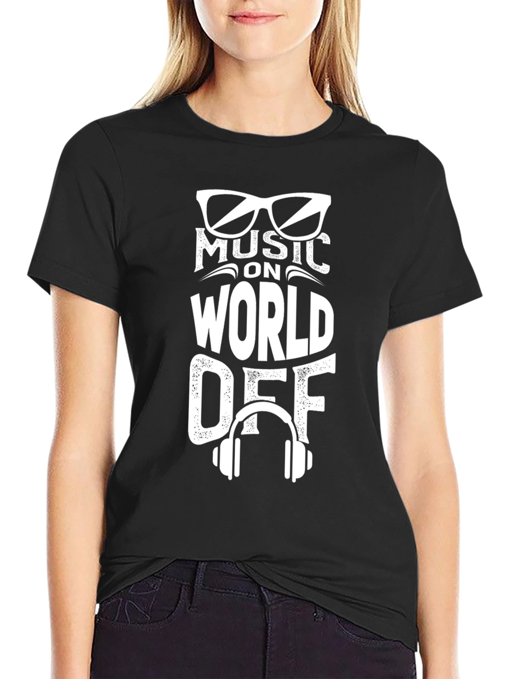 Music World Off T-Shirt - Graphic Tee