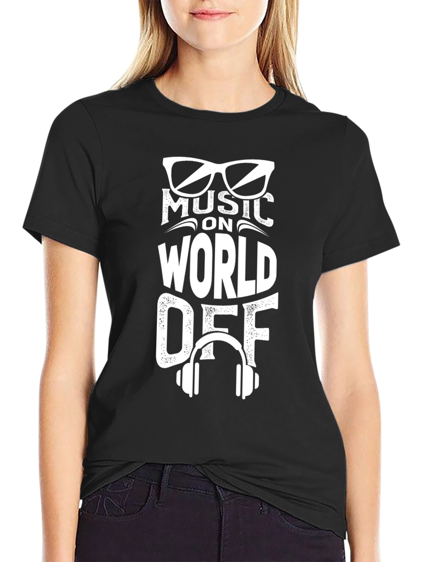 Music World Off T-Shirt - Graphic Tee
