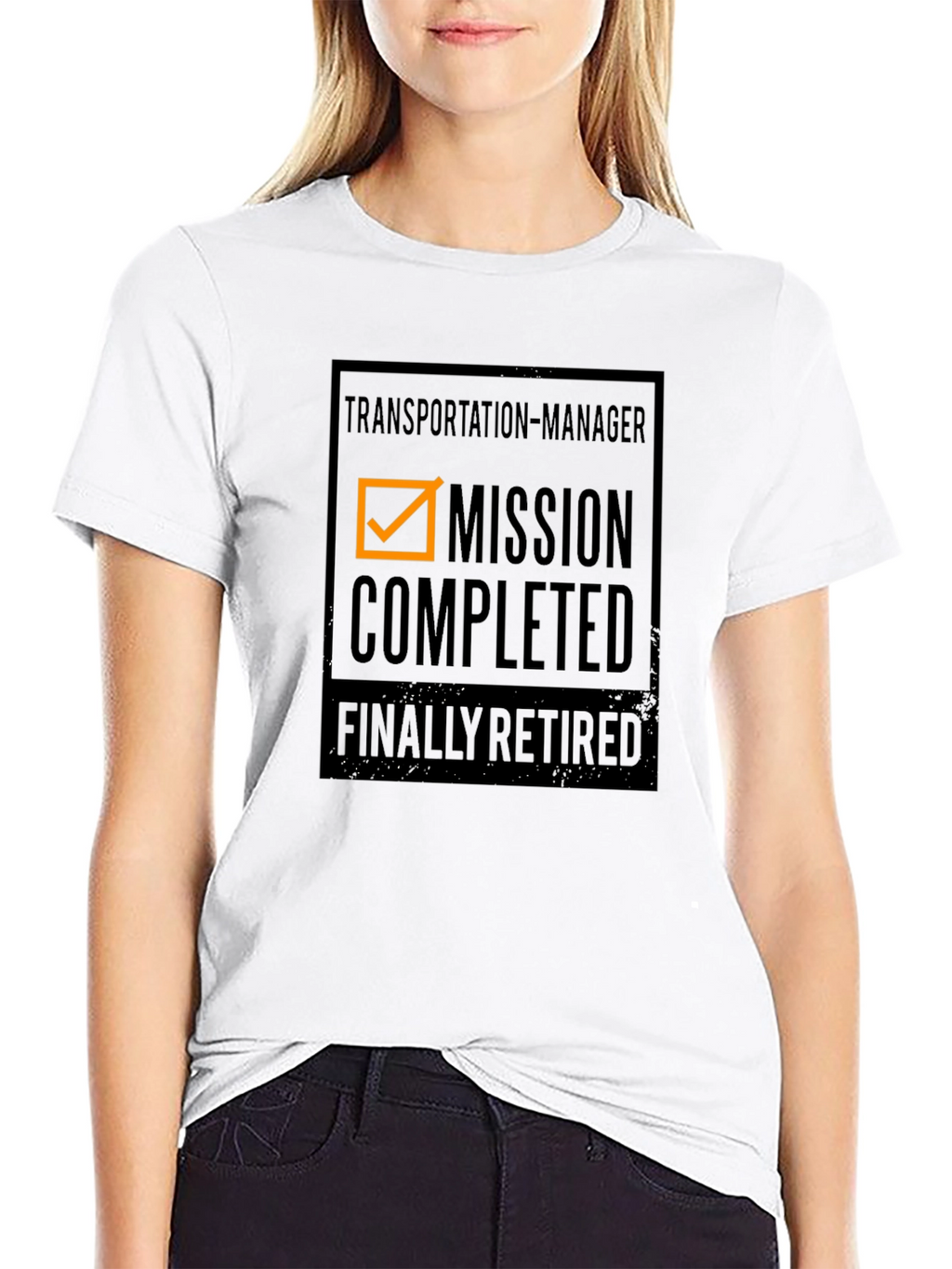 Transportation Manager: Mission Completed Retirement T-Shirt