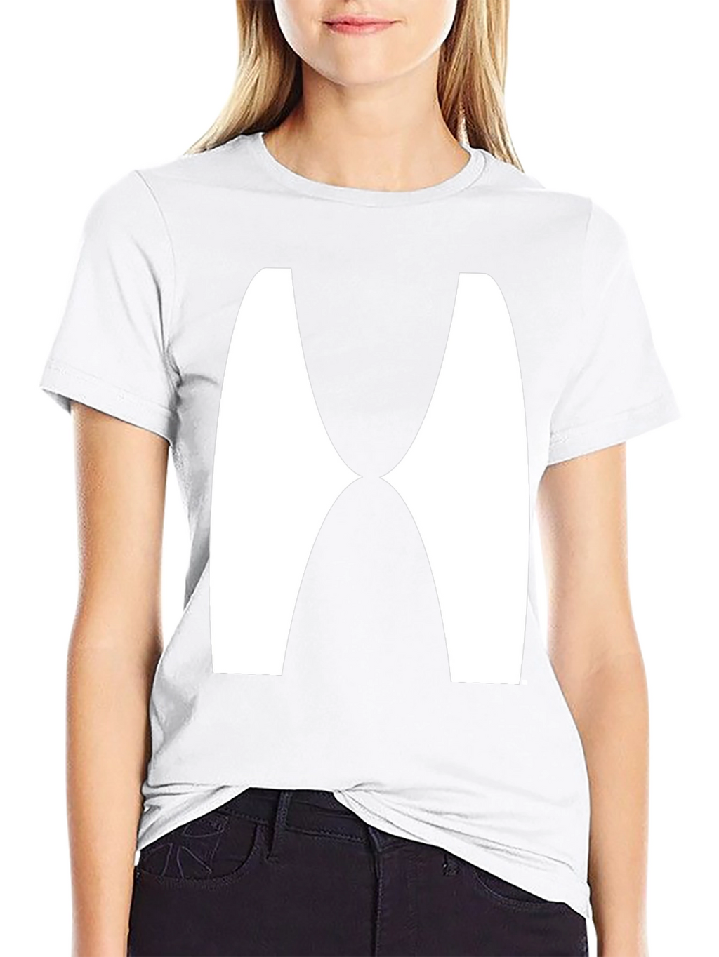 Abstract Graphic Tee - Modern Black T-Shirt