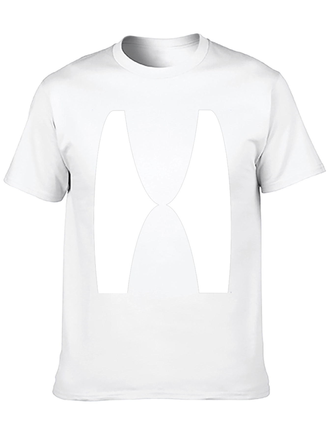 Abstract Graphic Tee - Modern Black T-Shirt