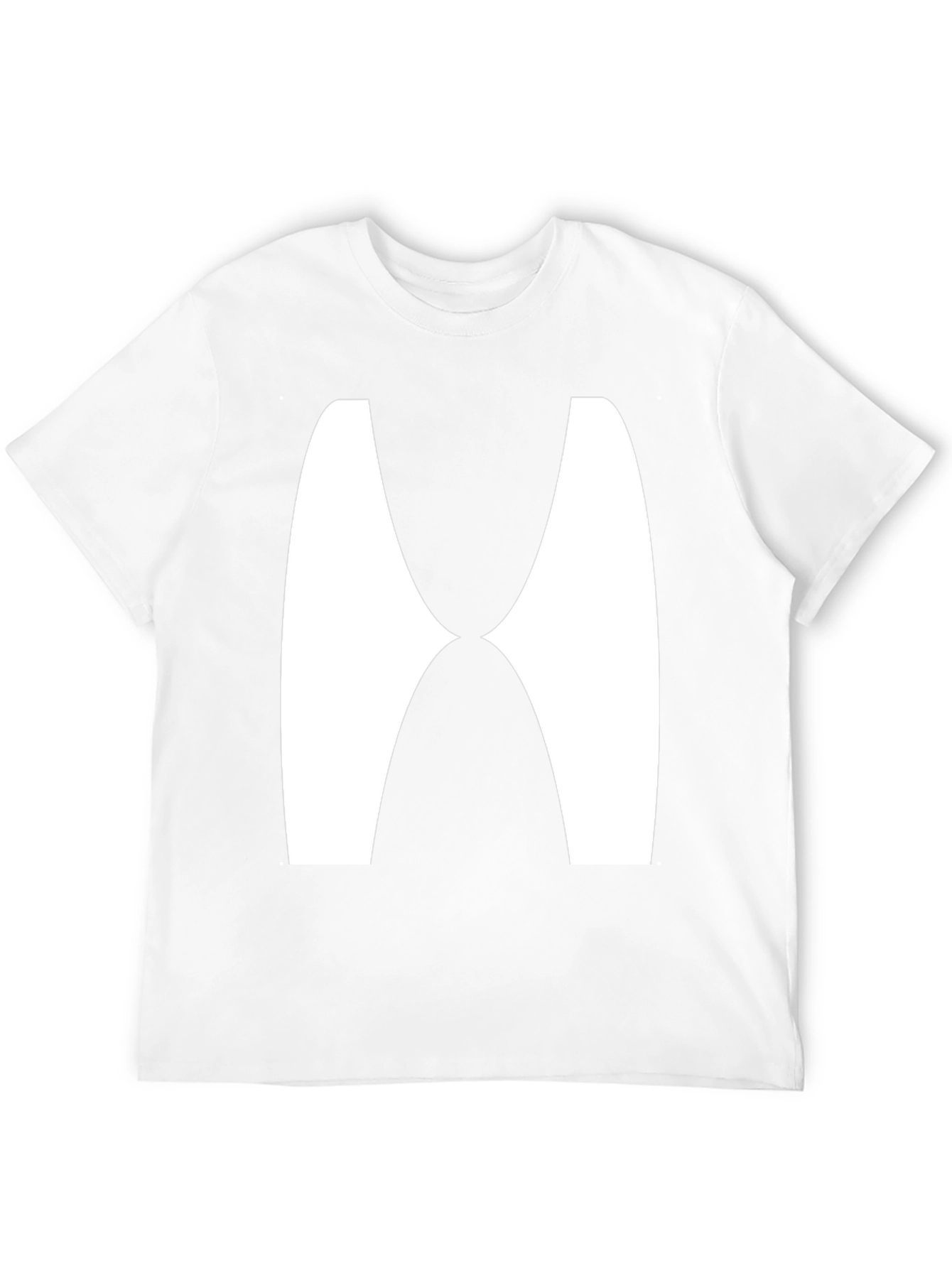 Abstract Graphic Tee - Modern Black T-Shirt