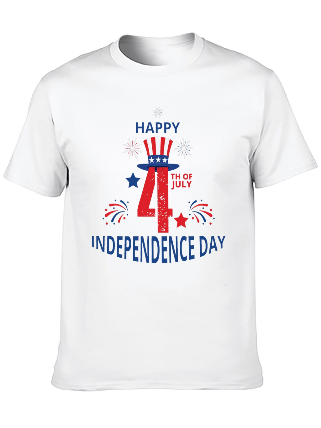 Happy 4th of July Independence Day Graphic Tee