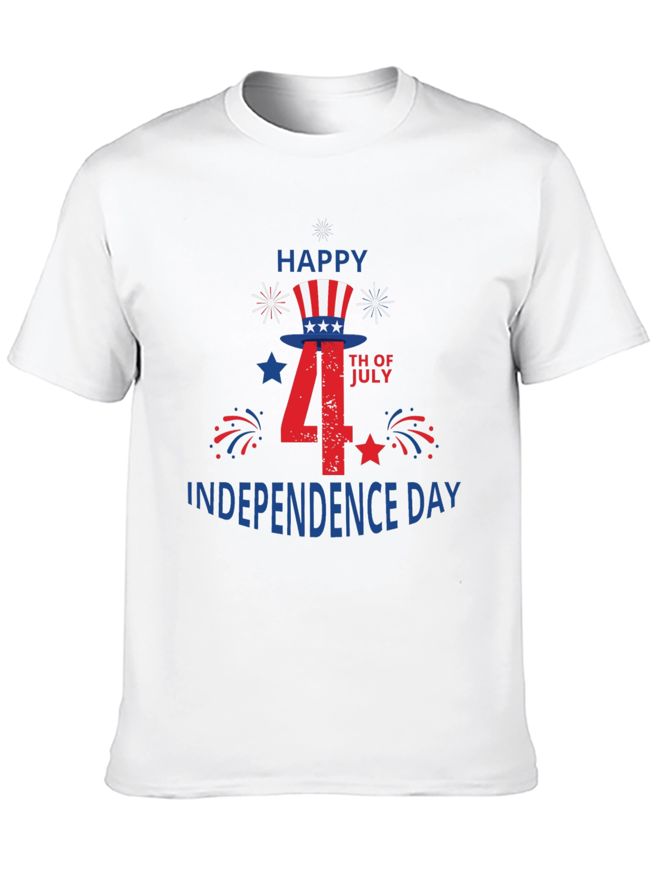 Happy 4th of July Independence Day Graphic Tee