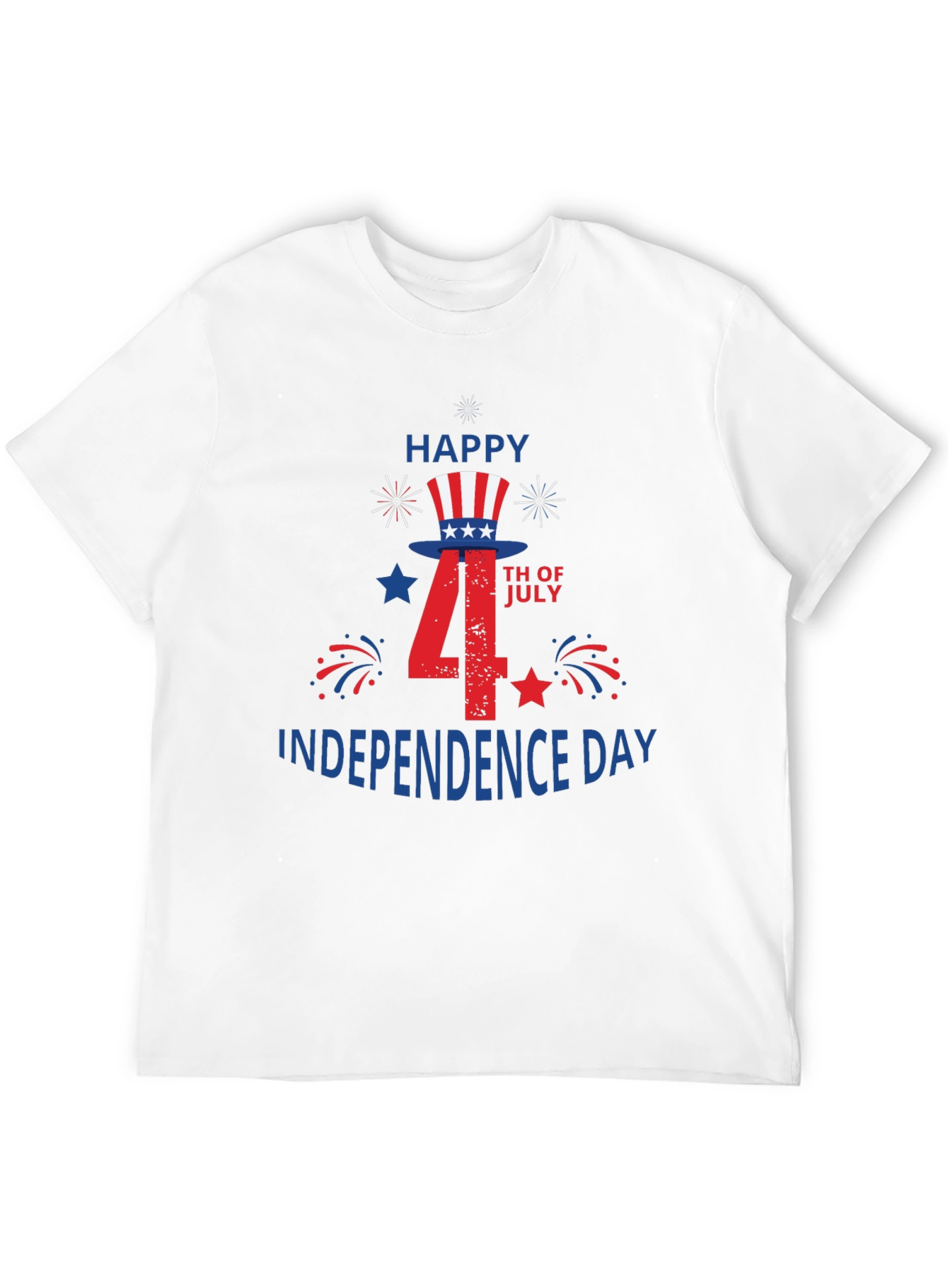 Happy 4th of July Independence Day Graphic Tee