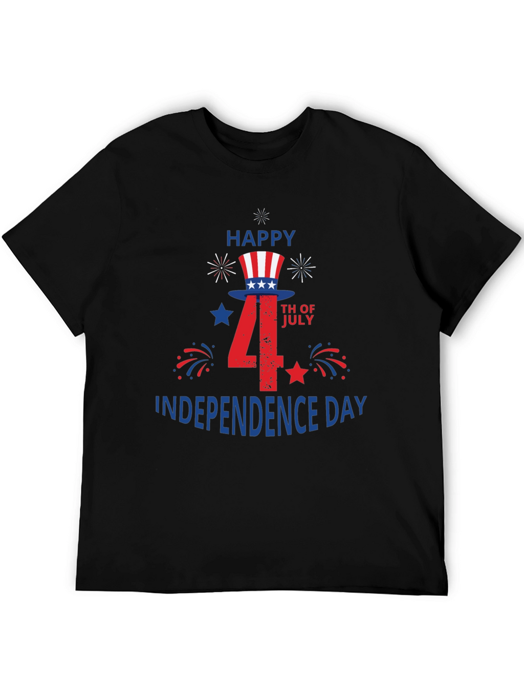 Happy 4th of July Independence Day Graphic Tee