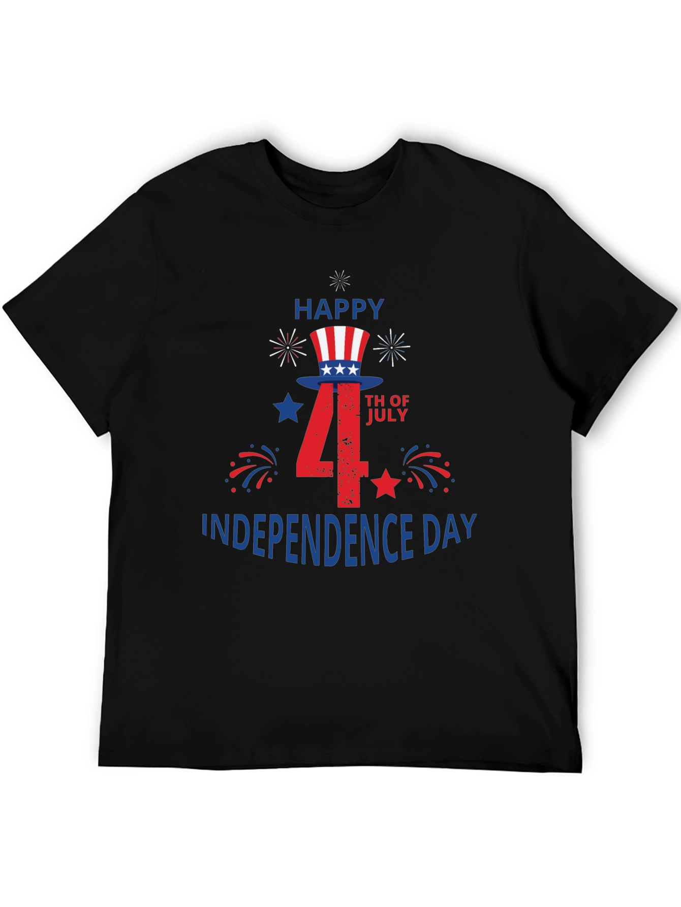 Happy 4th of July Independence Day Graphic Tee