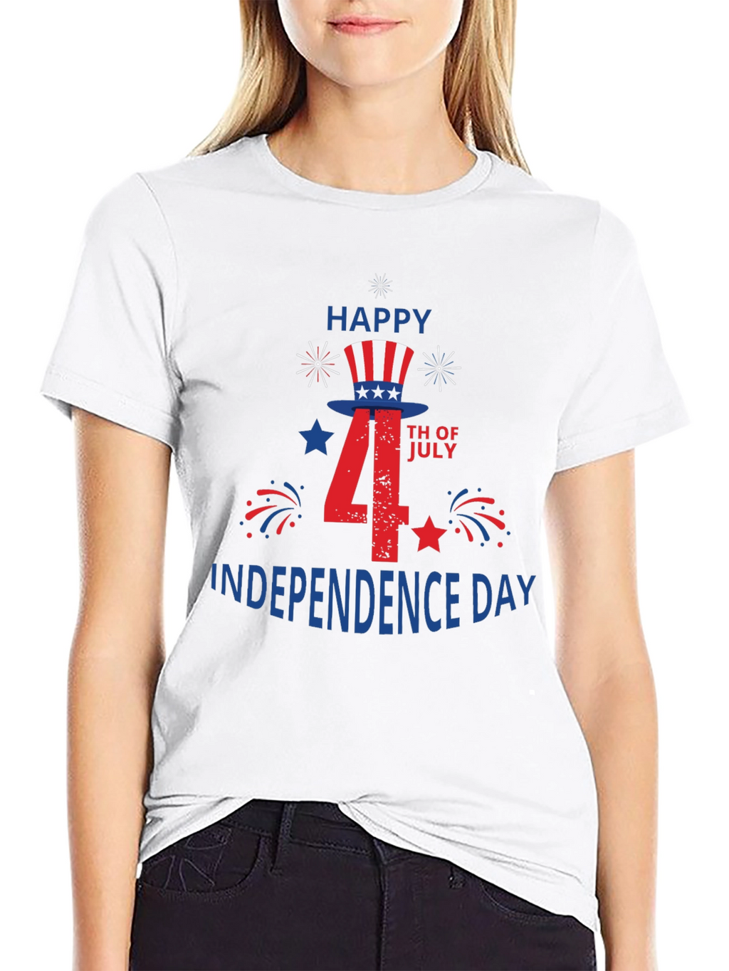 Happy 4th of July Independence Day Graphic Tee