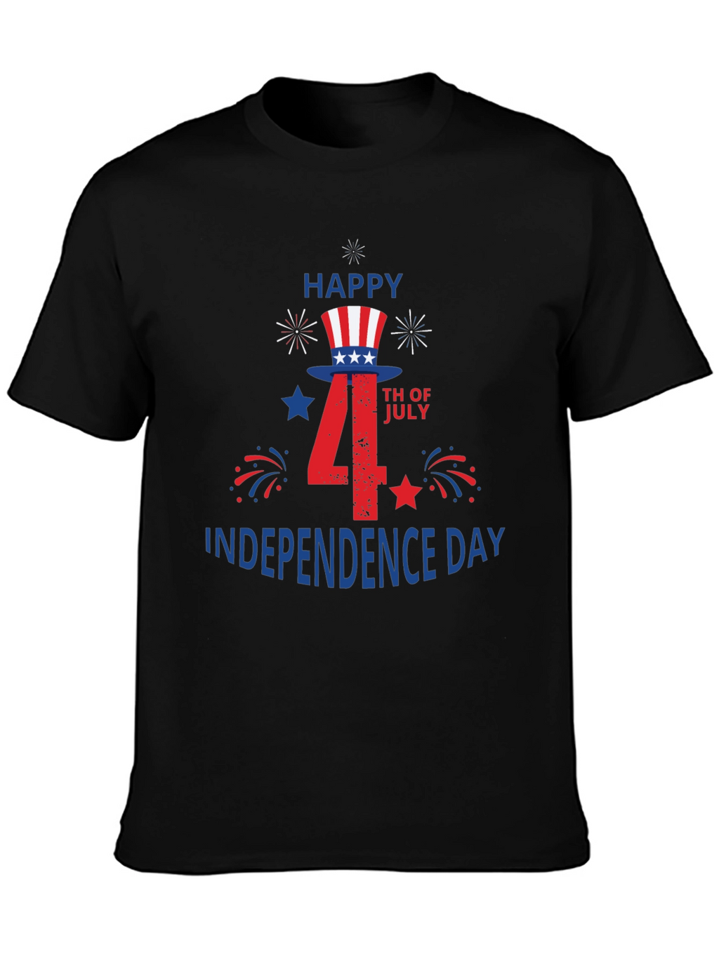 Happy 4th of July Independence Day Graphic Tee