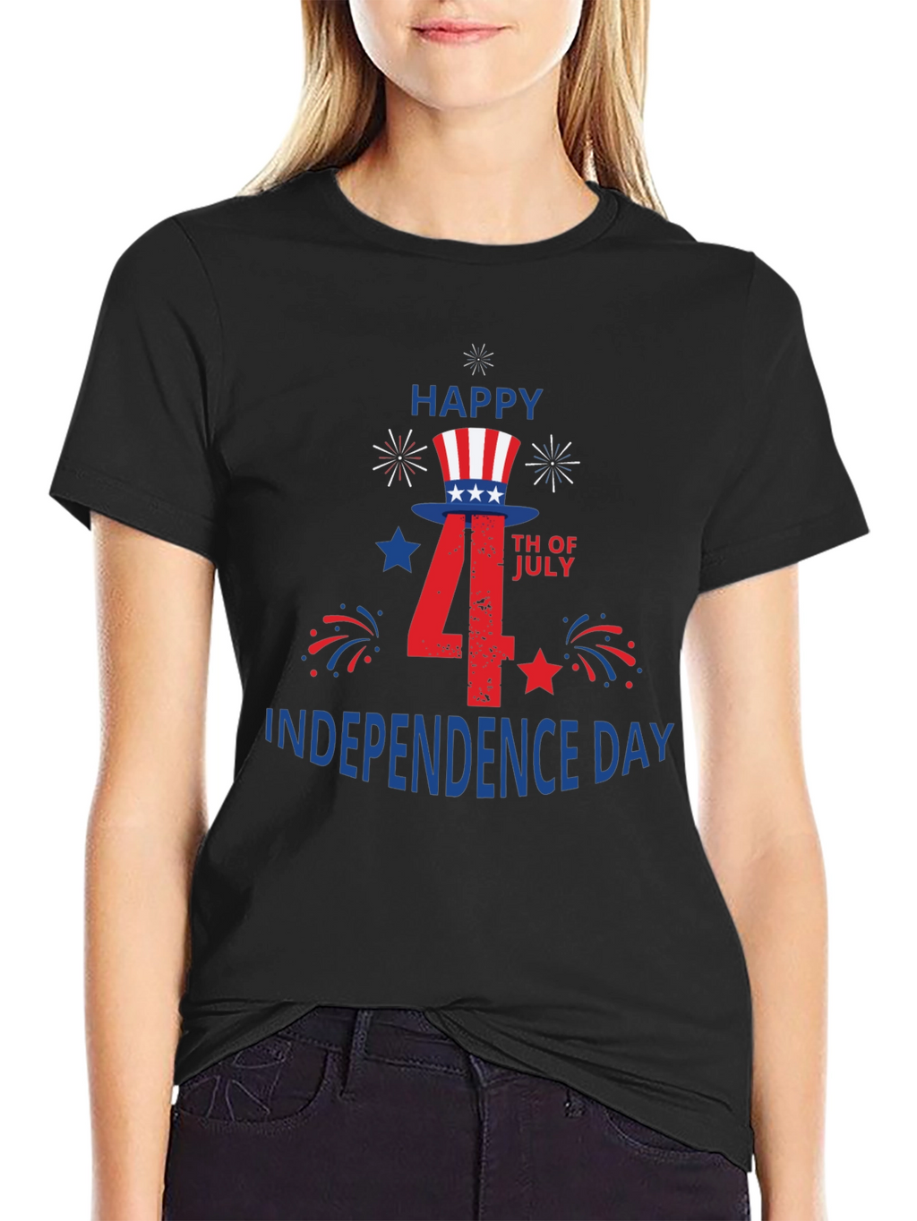 Happy 4th of July Independence Day Graphic Tee
