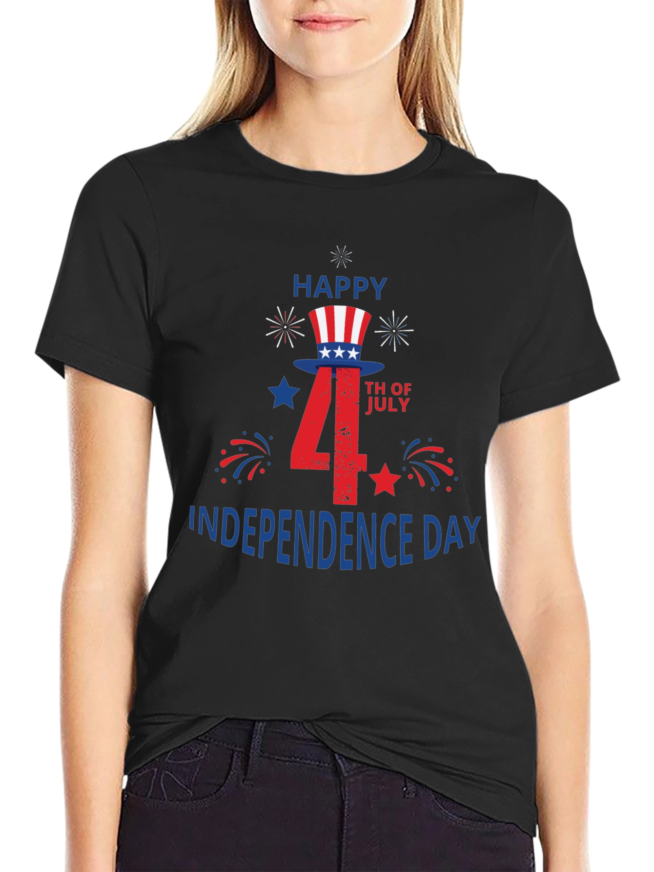 Happy 4th of July Independence Day Graphic Tee