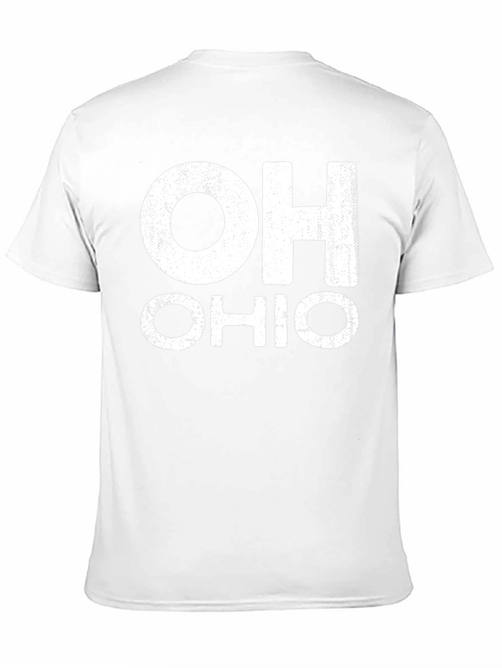OH Ohio Graphic Tee - Black Cotton T-Shirt