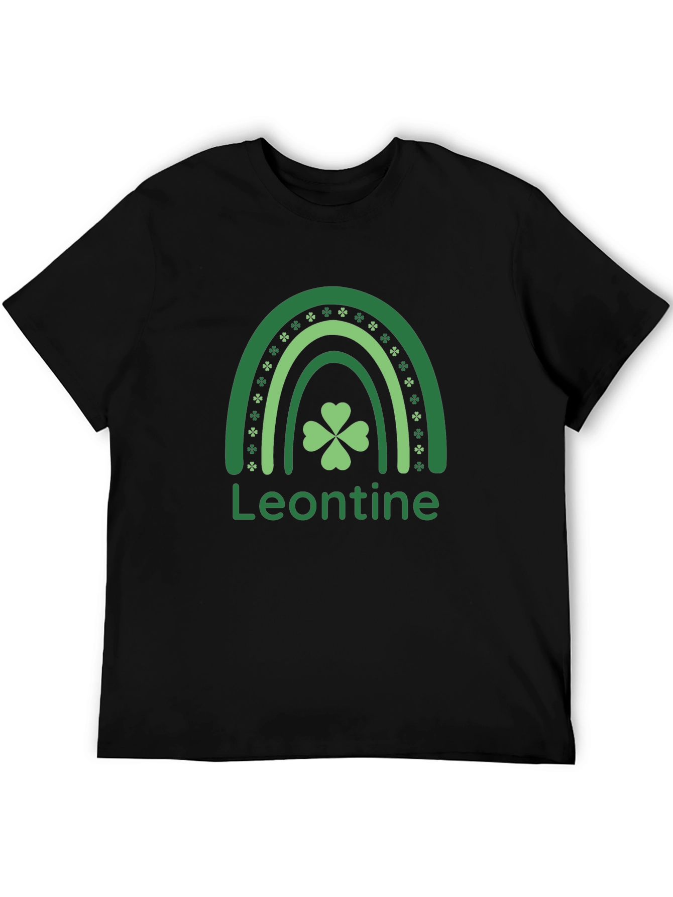Leontine St. Patricks Day Rainbow T-Shirt
