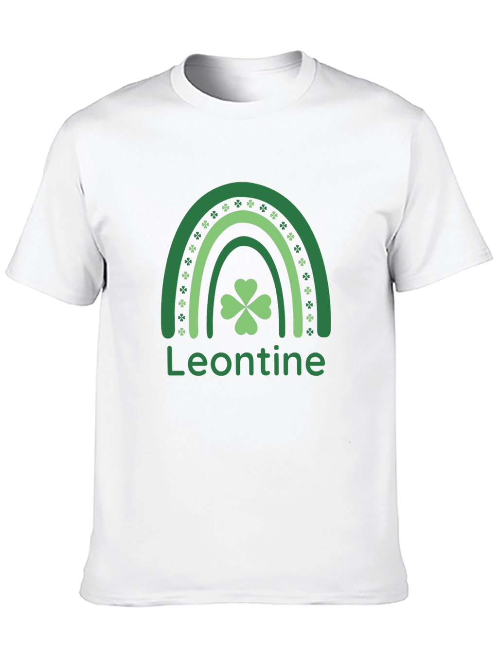 Leontine St. Patricks Day Rainbow T-Shirt