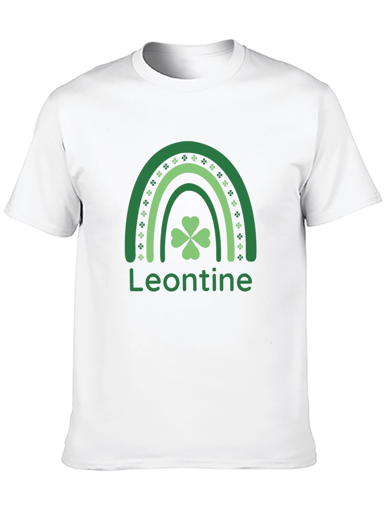 Leontine St. Patricks Day Rainbow T-Shirt