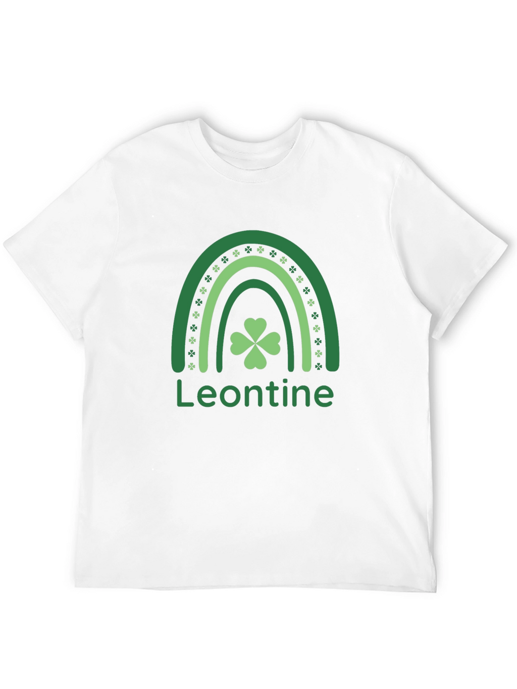 Leontine St. Patricks Day Rainbow T-Shirt