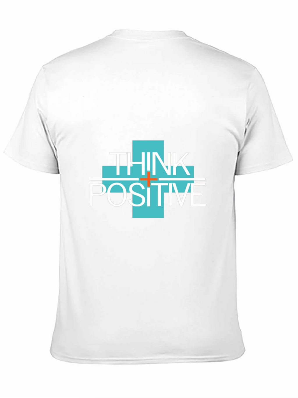 Think Positive Graphic Tee - Mens Black T-Shirt