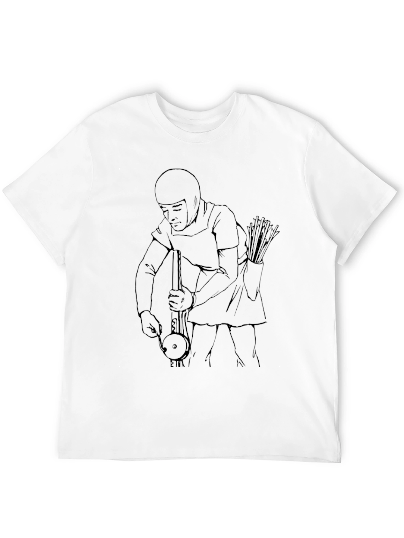 Archer Musician Graphic T-Shirt - Unique Design