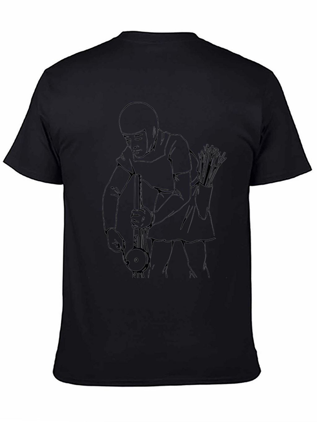 Archer Musician Graphic T-Shirt - Unique Design