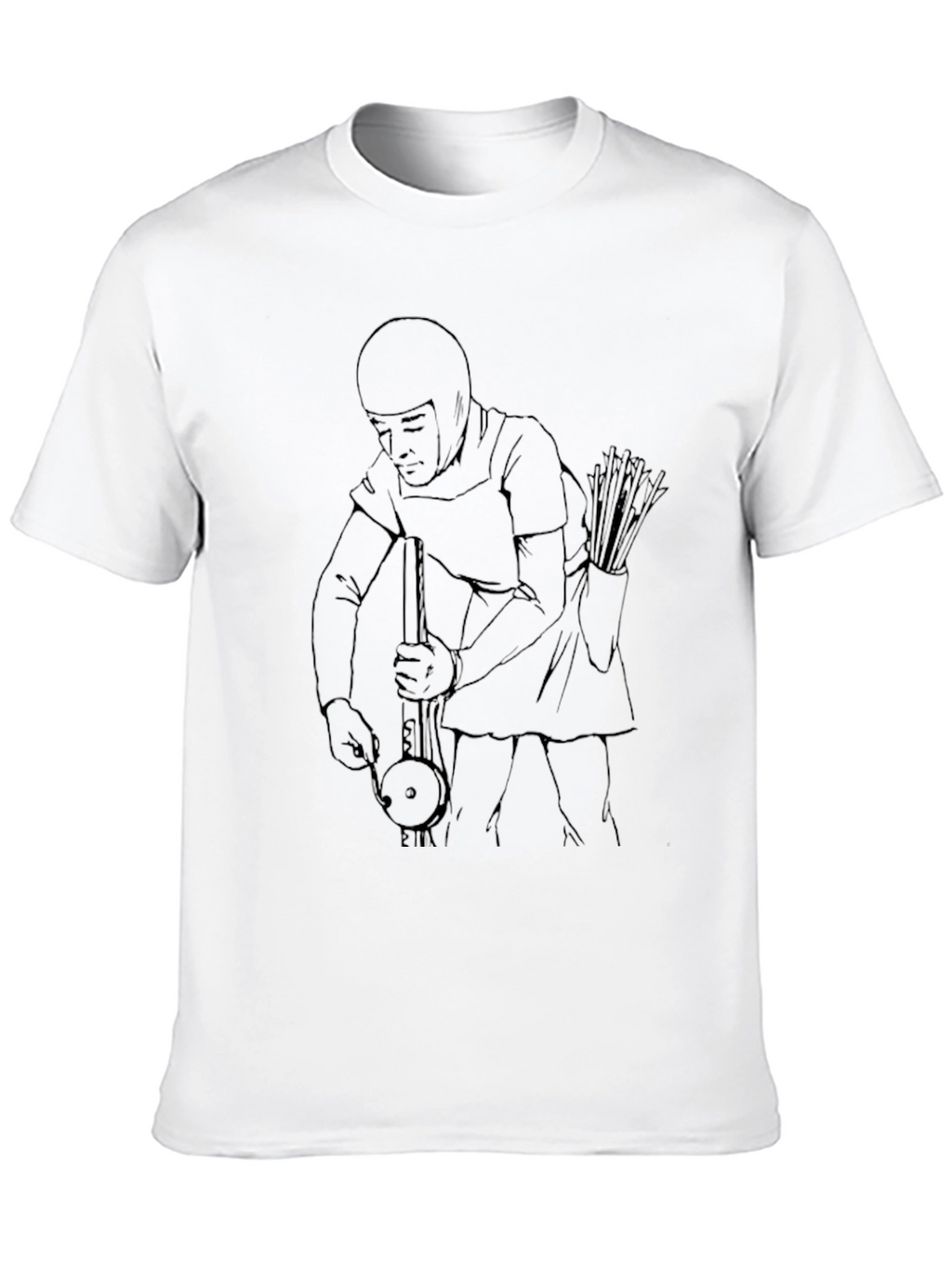 Archer Musician Graphic T-Shirt - Unique Design