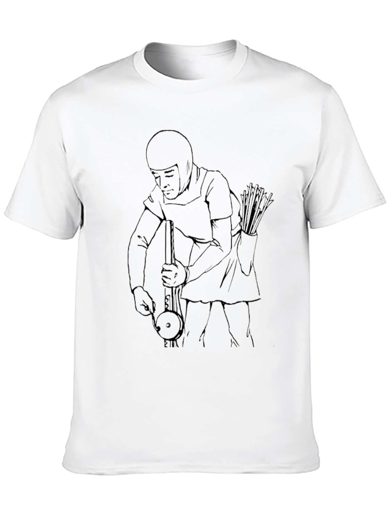 Archer Musician Graphic T-Shirt - Unique Design