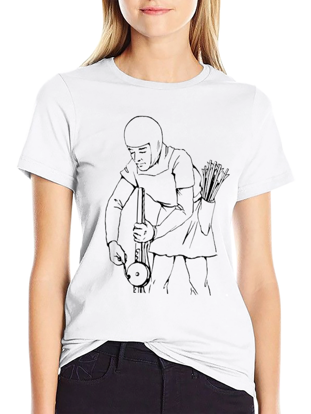 Archer Musician Graphic T-Shirt - Unique Design