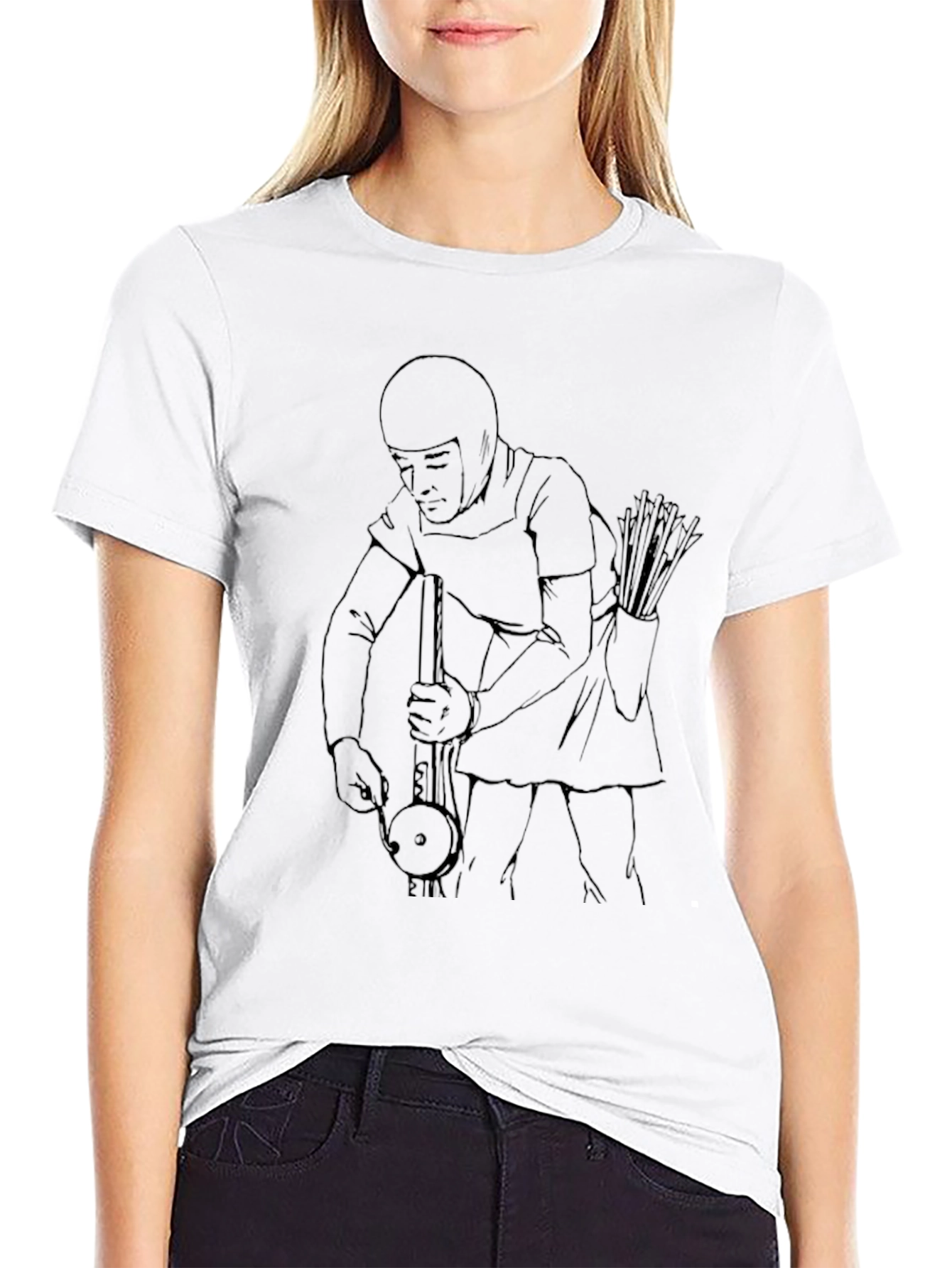Archer Musician Graphic T-Shirt - Unique Design