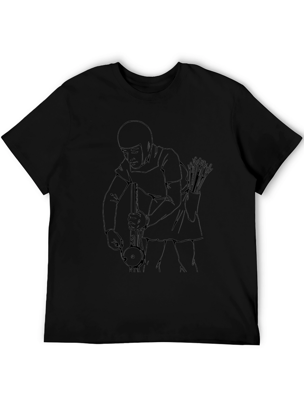 Archer Musician Graphic T-Shirt - Unique Design