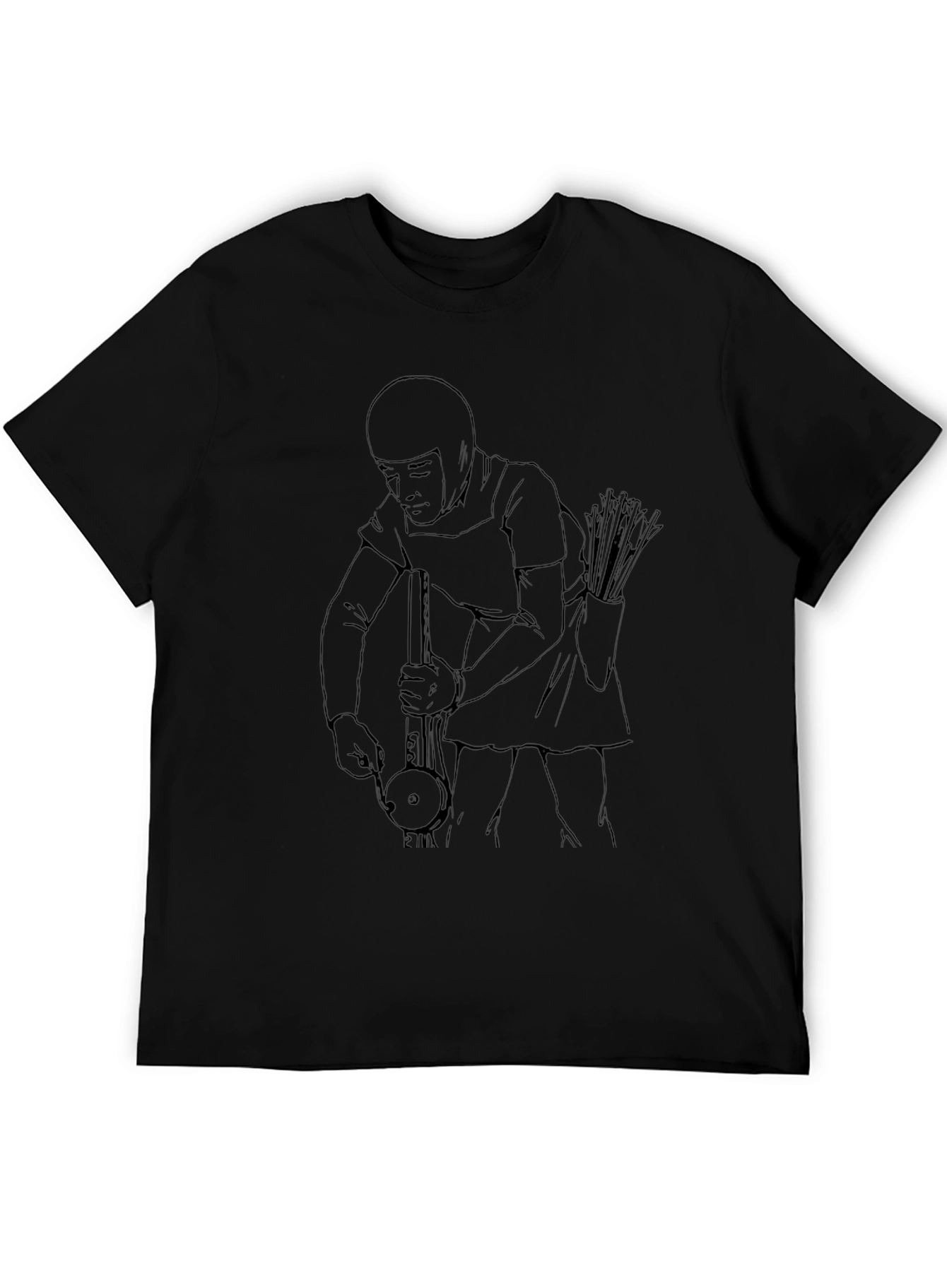 Archer Musician Graphic T-Shirt - Unique Design