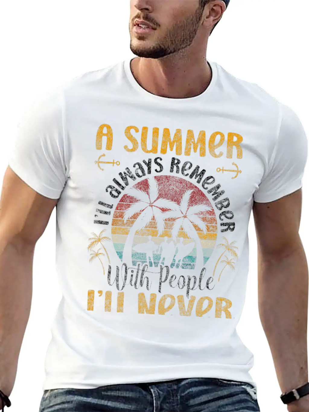 Vacation Beach Promenade Sandy Beach Trip Stylish Everyday T-Shirt – Unisex Basic Cotton Tee