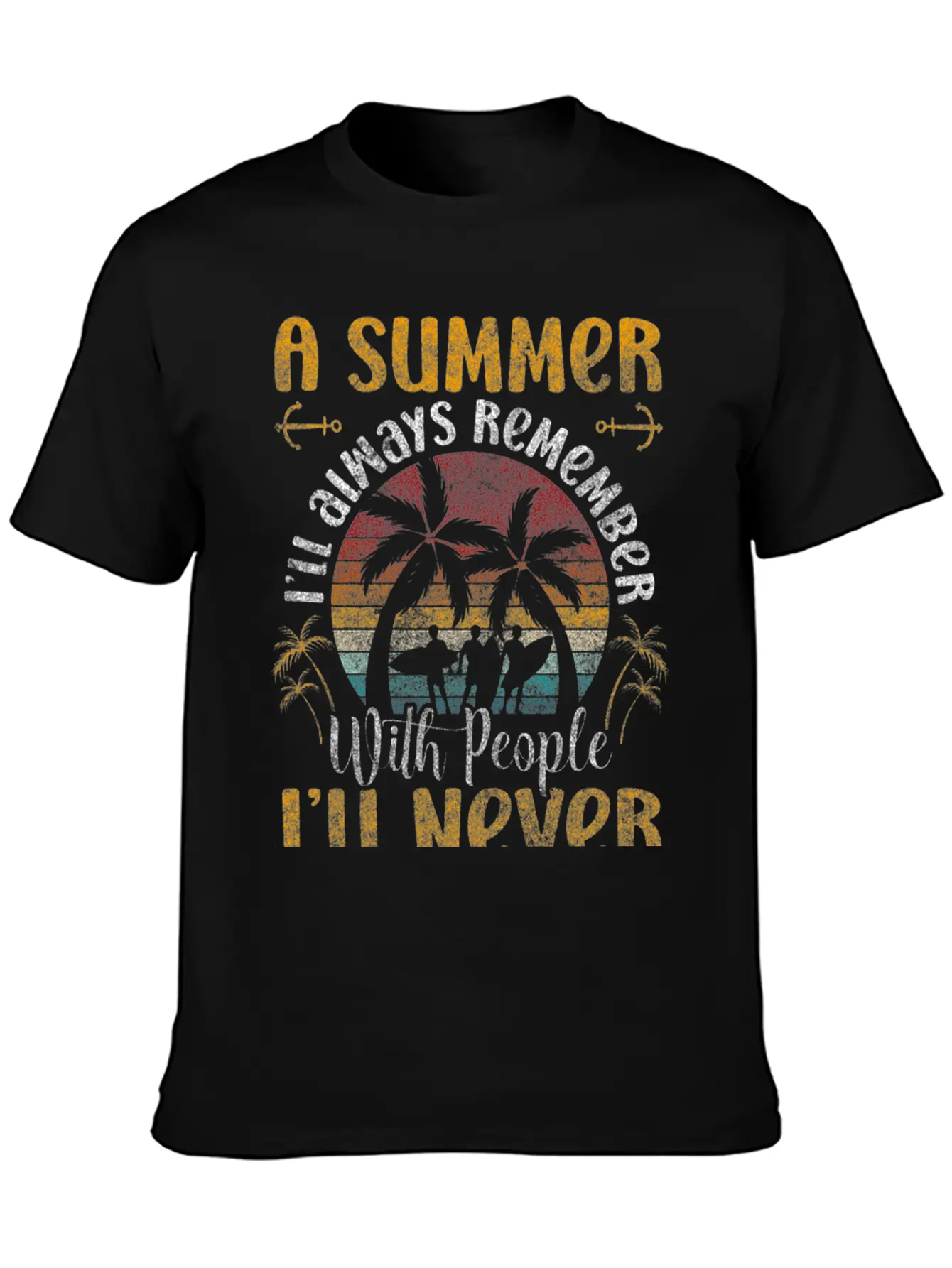 Vacation Beach Promenade Sandy Beach Trip Stylish Everyday T-Shirt – Unisex Basic Cotton Tee