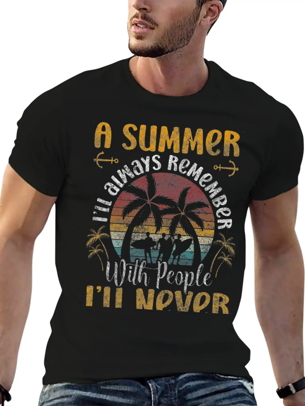 Vacation Beach Promenade Sandy Beach Trip Stylish Everyday T-Shirt – Unisex Basic Cotton Tee