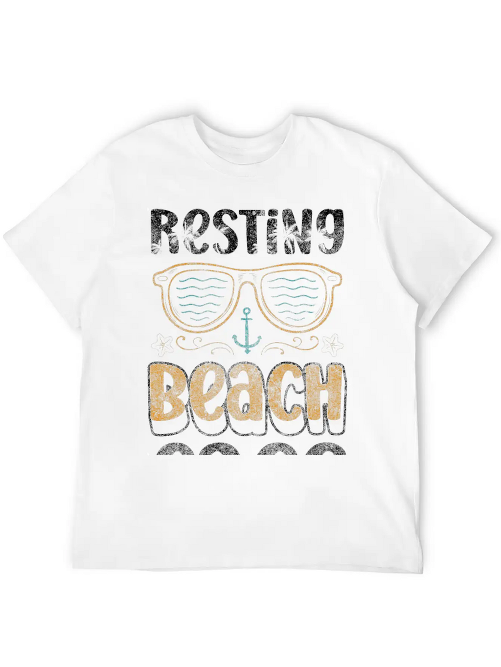 Vacation Palm Trees Surf Sunset Essential Cotton Tee For Daily Outfits – Unisex Style