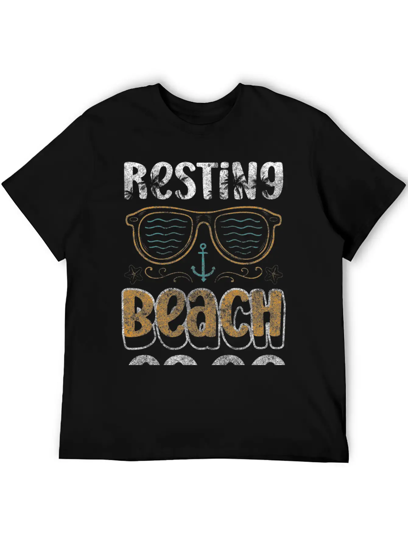 Vacation Palm Trees Surf Sunset Essential Cotton Tee For Daily Outfits – Unisex Style