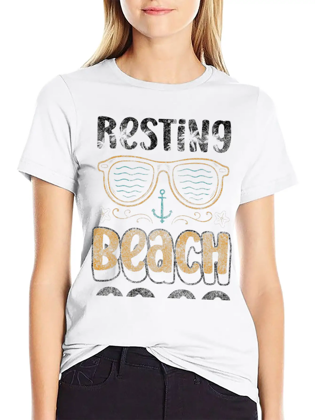 Vacation Palm Trees Surf Sunset Essential Cotton Tee For Daily Outfits – Unisex Style